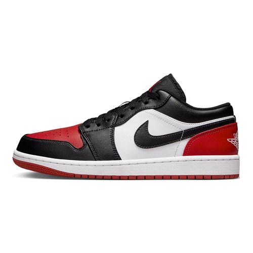 【小琦鞋柜】Air Jordan 1 Low AJ1低帮篮球鞋黑红 553558-161-图3