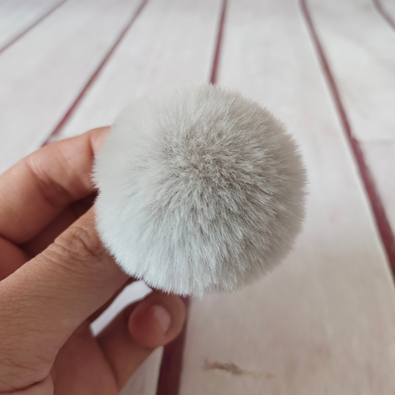 仿獭兔小毛球diy绒球配饰5cm仿真毛球球装饰服装鞋帽配件手工材料,淘宝优惠券,粉丝福利购,淘宝优惠卷