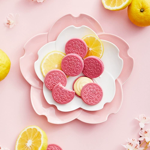 [Season Limited] Oreo Limited New Product Net Red Explosion Snack 194G Pink Snack Sandwich Biscuits