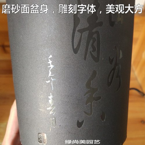 兰花盆塑料专用兰花花盆仿紫砂加厚兰草盆带孔透气多肉盆景种植盆 - 图2