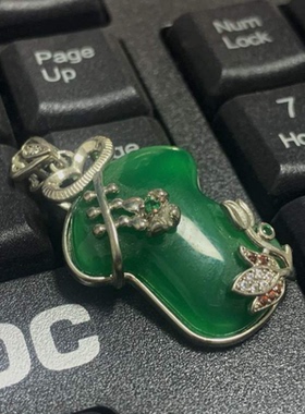 衣“款情侣风潮款镶嵌精美国吊坠钟情见古风玉髓”纯天然气质