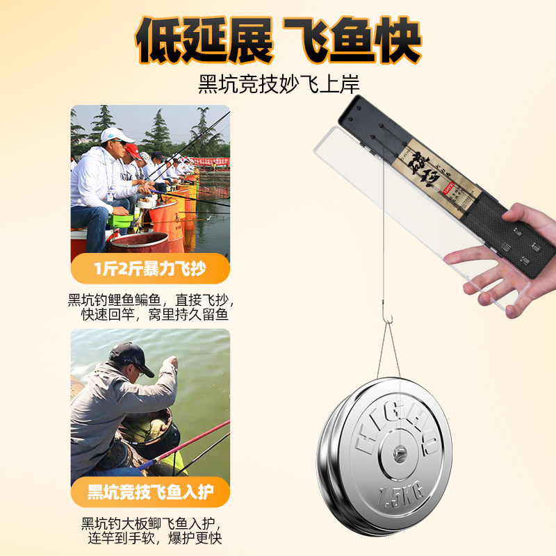 进口碳芯大力马子线双钩黑坑竞技专用防缠绕pe线绑好鱼钩成品套装,淘宝优惠券,粉丝福利购,淘宝优惠卷