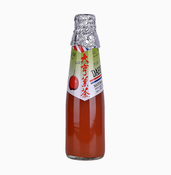 大亨山楂果汁果茶饮品饮料 235ml*24瓶装整箱国产家用食品-图2