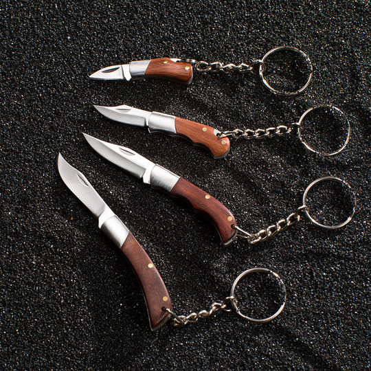 迷你刀挂扣小刀拆快递刀折叠小刀袖珍你钥匙扣刀随身精品小礼物刀