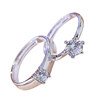 Wedding Supplies Pair Rings Simulation Couple Rings