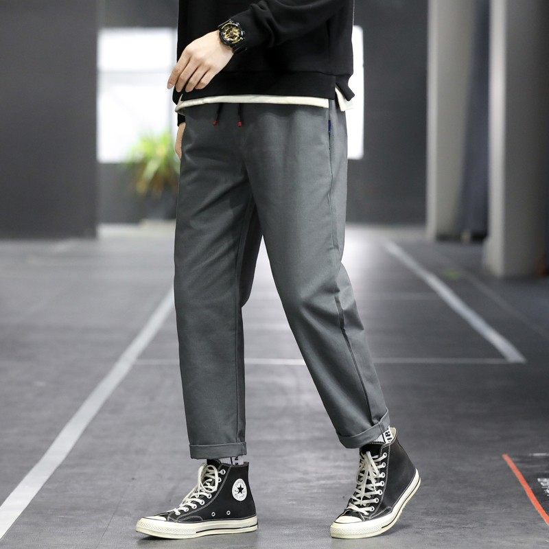 BUFFALO BOUND 2025秋季新品运动长裤休闲裤纯棉男女同款薄款情侣