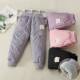 Children's new winter cotton pants with thickened quilting