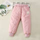 Children's new winter cotton pants with thickened quilting