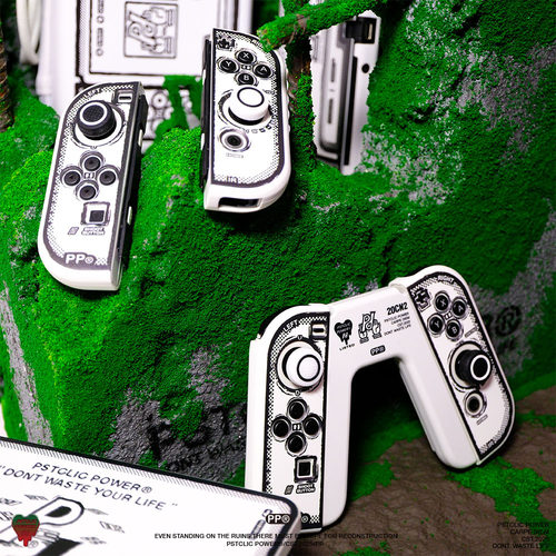 任天堂switch2漫画系列保护壳摇杆帽硬壳保护套分体式保护套配件 - 图0