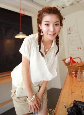 朵朵韩国时尚个性风编织项链饰品