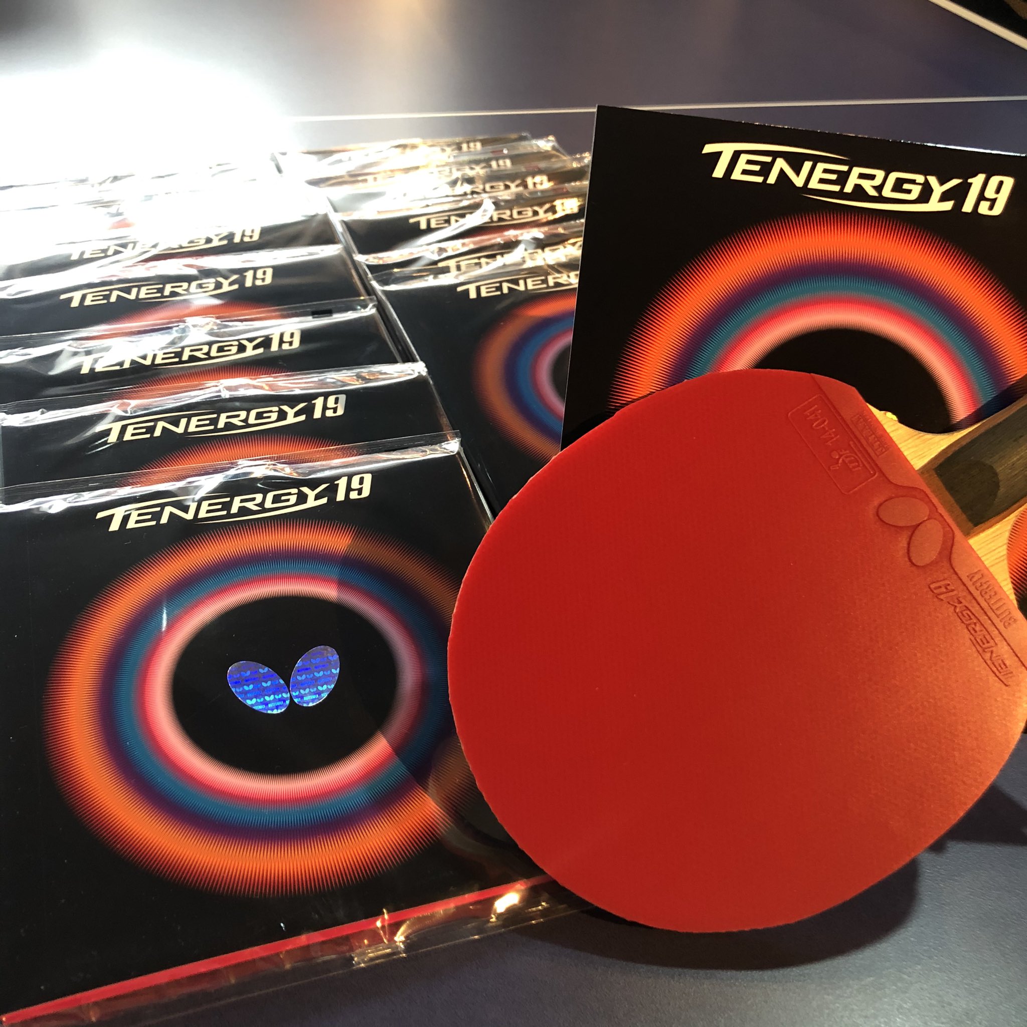 现货大阪直发日本代购 蝴蝶 Butterfly Tenergy 19  T19 反胶套胶 - 图0