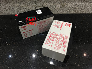 YUASA 汤浅蓄电池 NP7-12  12V7AH 铅酸免维修 UPS电瓶 全新