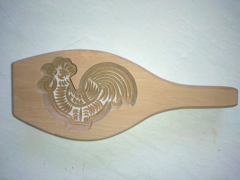 木质新款其他动物蛋糕艾素糖馒头点心面点模子月饼食品模具生肖鸡 - 图1