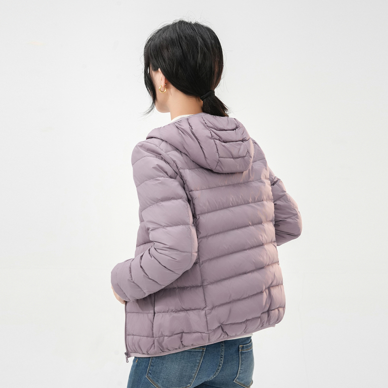 真维斯2023年冬季女装短款休闲保暖外套-第4张图片-提都小院