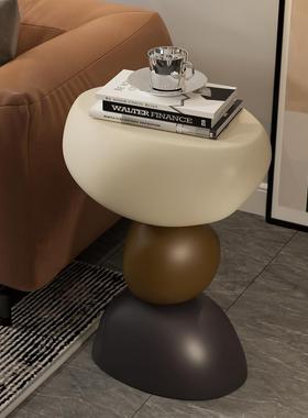 由居 创意北欧小边几简约现代小茶几迷你角几高级奶油感家居饰品