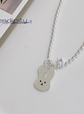 定制儿童小熊项链满月男满月周岁