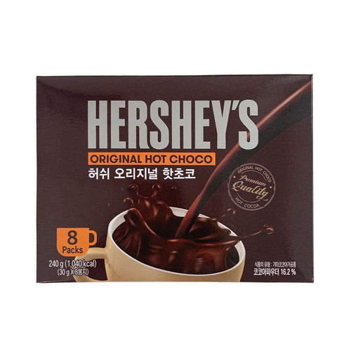 韩国进口好时HERSHEYS原味棉花糖热可可巧克力coco粉速溶冲泡热巧 - 图3
