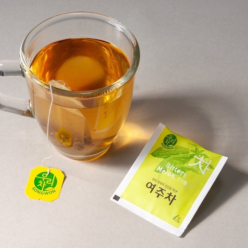 韩国进口友利苦瓜红豆南瓜茶水冲泡饮品袋泡茶包养生茶冷泡茶原装 - 图1