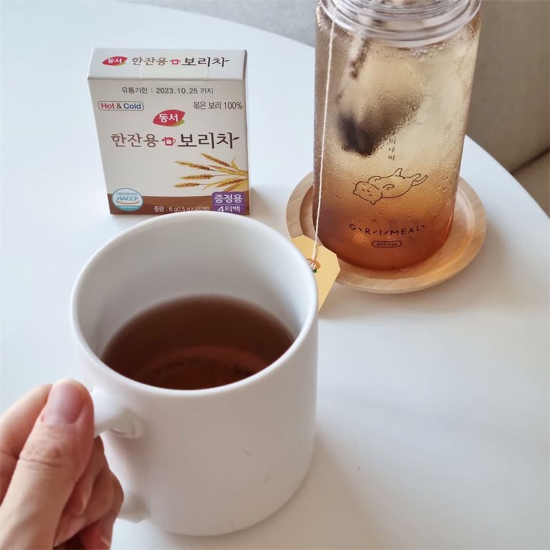 韩国进口零食东西玉米大麦茶荞麦玄米绿茶花草冷泡袋茶包随身冲饮