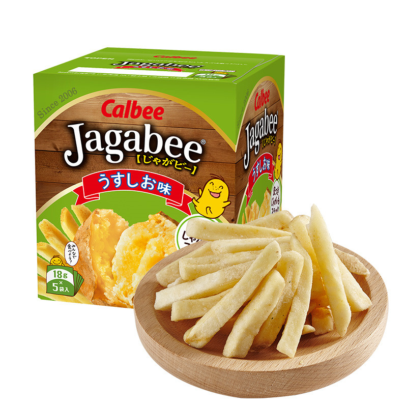 黄油味膨化薯条盒装 卡乐比薯条三兄弟淡盐 Calbee 日本进口 hooca 黄油味膨化薯条盒装 卡乐比薯条三兄弟淡盐 Calbee 日本进口 hooca