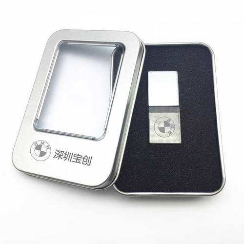 安士迪16g水晶发光u盘32g正品迷你打碟64g无损办公礼品定制 - 图3