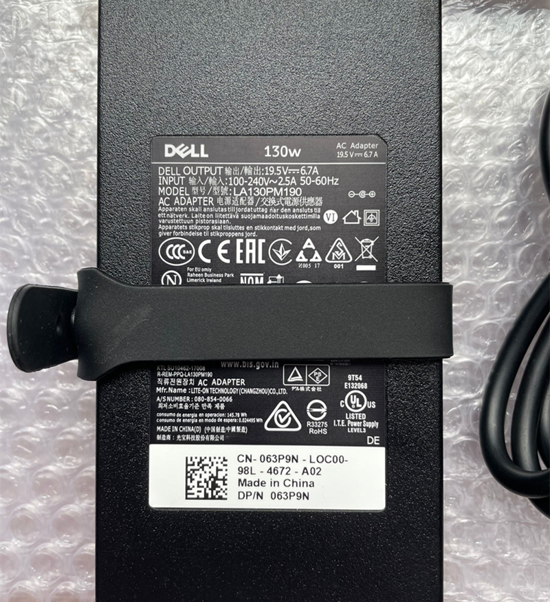 纯原装戴尔LA130PM190笔记本电源适配器G3充电器130W 19.5V6.7A - 图1