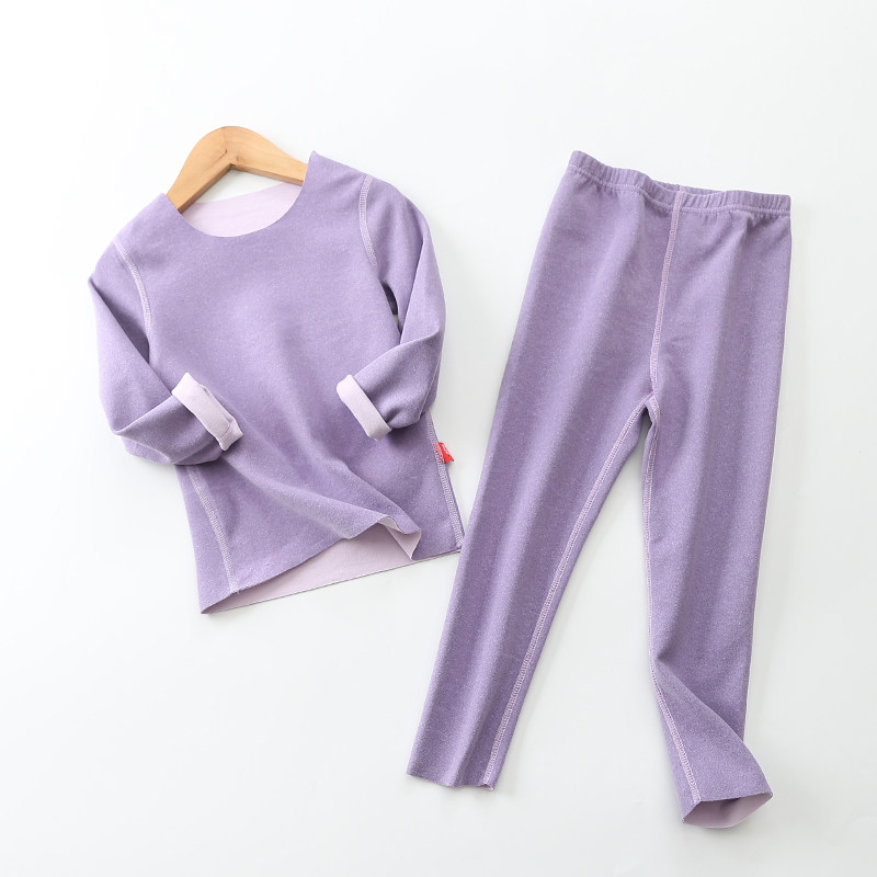 儿童秋冬德绒保暖内衣套装冬季贴身内穿睡衣男童女童宝宝宽松韩版,淘宝优惠券,粉丝福利购,淘宝优惠卷