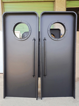 Space Cabin Door Retro Industrial Air Door KTV Soundproof Door Bar Door Iron Art Door Interior Door Customised Door
