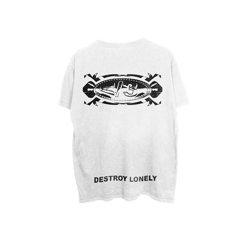 Destroy Lonely ＜3³ Piercing Girl T-Shirt 联名tee T恤 潮 - 图0
