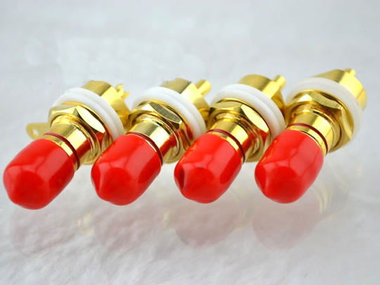 Rca head lotus seat audio socket sound socket