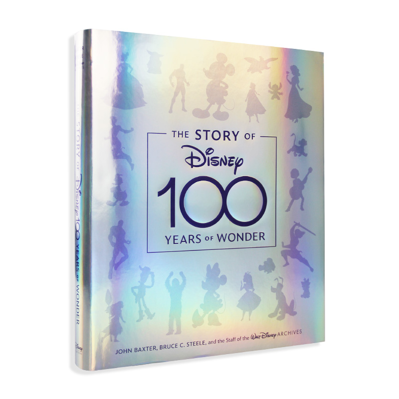 【现货】英文原版 迪士尼100周年纪念画册 艺术设定集 The Story of Disney 100 Years of Wonder 迪士尼的故事 百年奇迹 书籍 - 图0