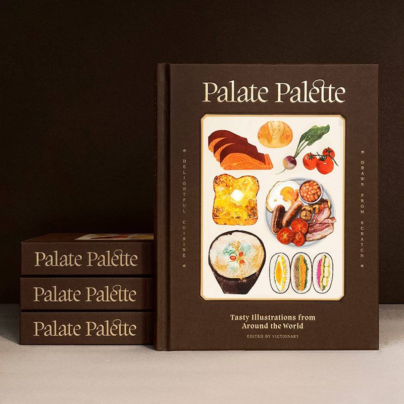 【现货】英文原版 Palate Palette 味觉调色盘 来自世界各地的美味插图 插画师的食物绘画与美食食谱故事画册作品集艺术绘画书籍 - 图0