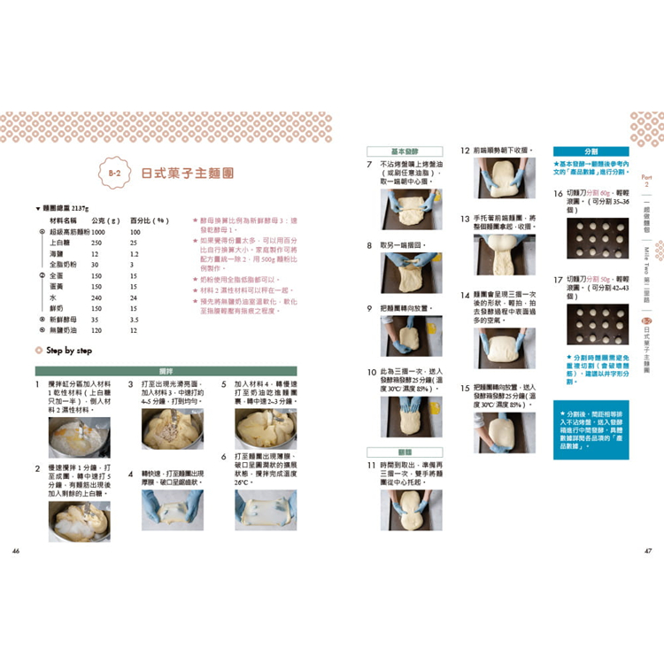 台版黄宗辰职人日志面包书收录完整的面包学理基础图文说明制作步骤甜点甜品烘焙食谱书籍-图2