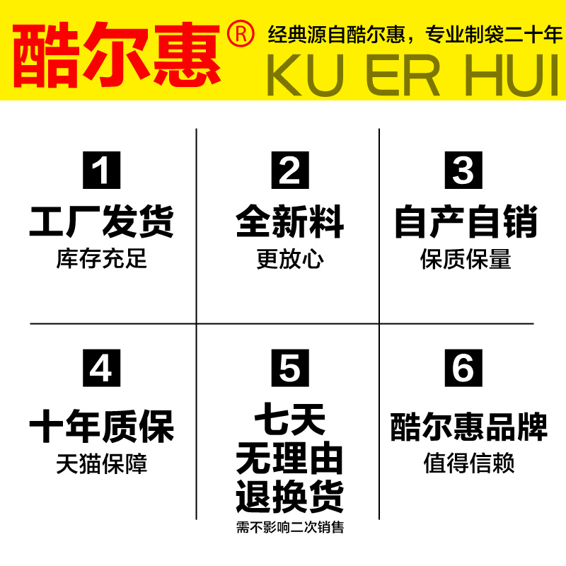 17*24*20丝加厚透明自封袋PE夹链包装袋塑料分装袋防尘袋批发定做 - 图3