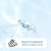 Blue Whale sterling silver ring light luxury niche