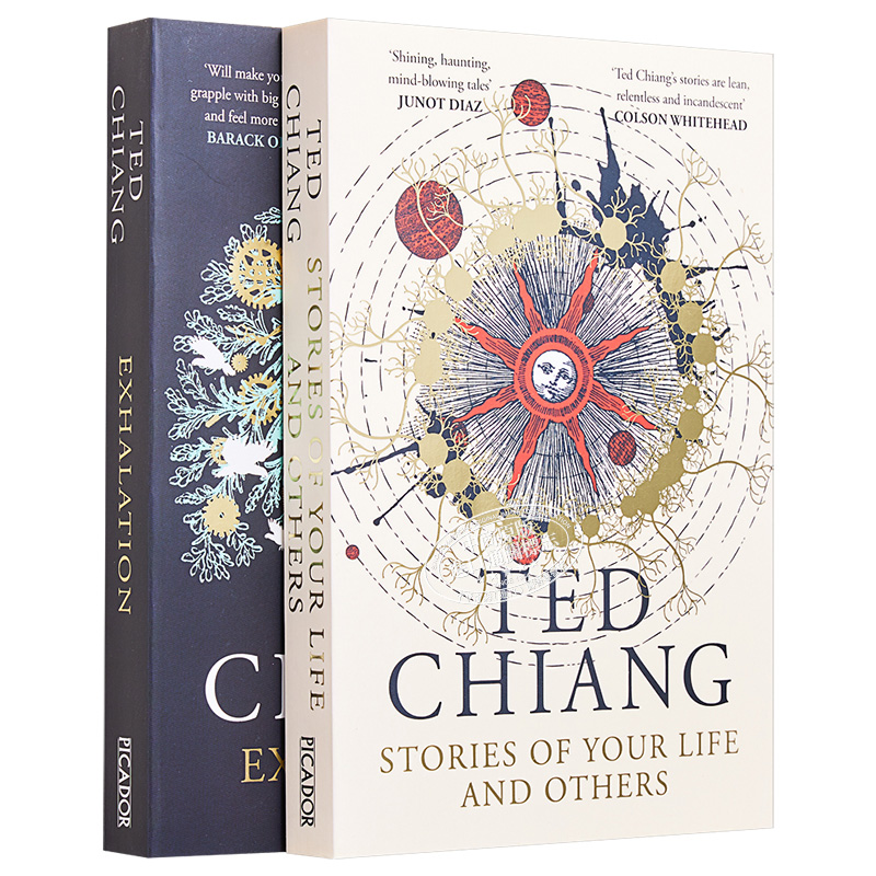 现货 特德 姜科幻小说 2本套装 你一生的故事  降临原著 呼吸 英文原版 Ted Chiang 姜峯楠 星云奖 雨果奖得主【中商原版】 - 图3