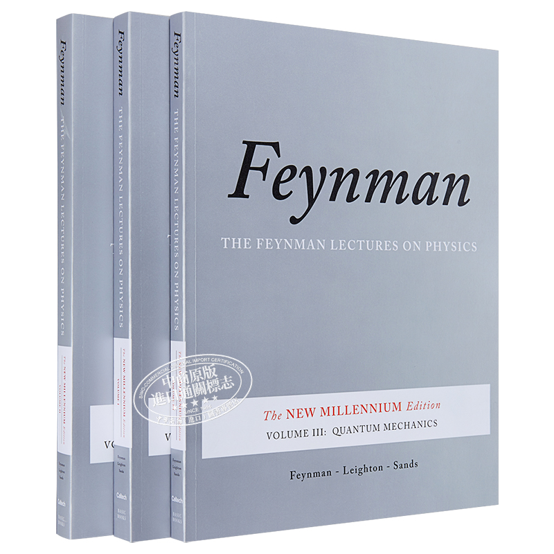 费曼物理学讲义英文版 The Feynman Lectures on Physics VolI-III 费曼物理学讲义 1965年诺贝尔物理学奖得主 费恩曼物理学? - 图3