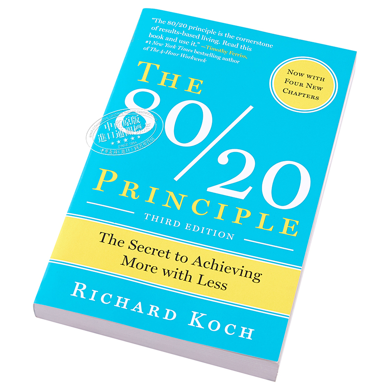 现货 八二法则 英文原版 The 80/20 Principle 时间管理 理查德·科克 Richard Koch【中商原版】 - 图1