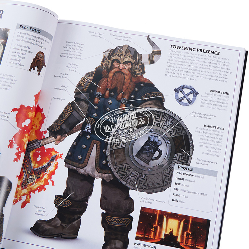 现货 龙与地下城视觉书 视觉辞典 dk 崔斯特传奇 英文原版 Dungeons and Dragons the Legend of Drizzt Visual Dictionary 中商 - 图2