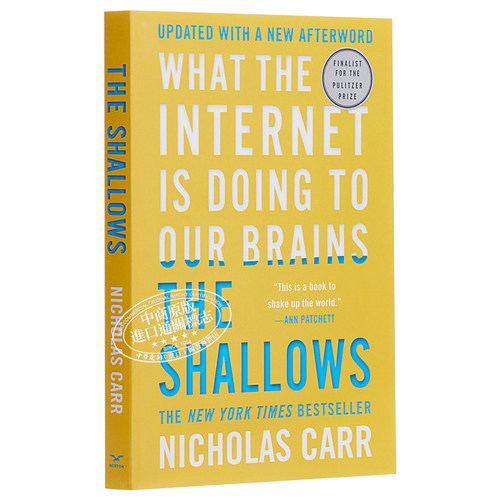 浅薄互联网如何毒化了我们的大脑英文原版 The Shallows What the Internet Is Doing to Our Brains Nicholas Carr【中商?-图3