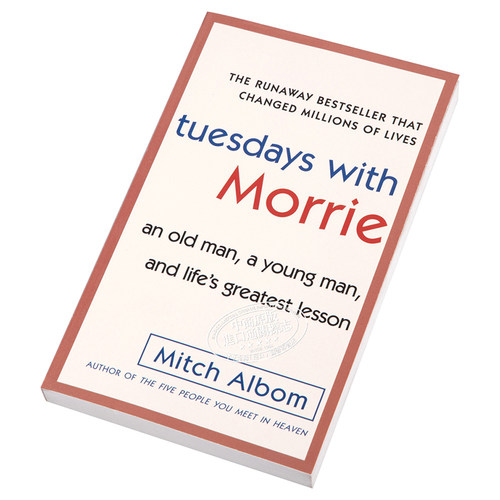 tuesdays with morrie相约星期二英文原版书籍 相约星期二英文版相约星期二英文原版小说电影原著 相约星期二正版十四堂星期二的课 - 图1