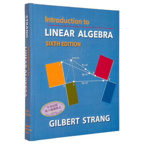 线性代数入门 第6版 线性代数导论 数学教材 MIT教授吉尔伯特斯特朗 Gilbert Strang 英文原版 Introduction to Linear Algeb - 图3