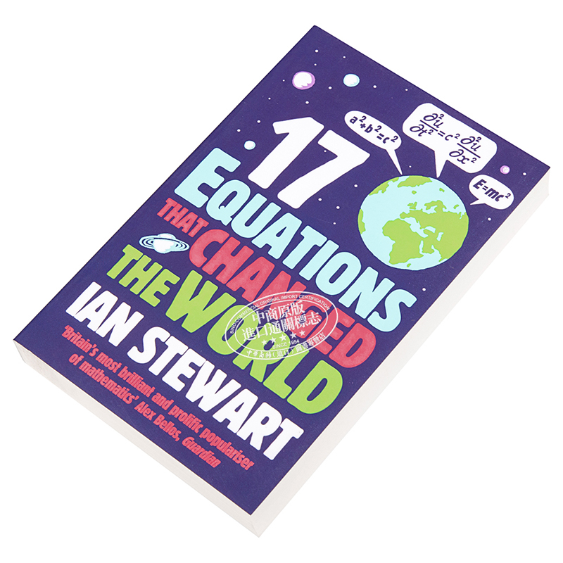 现货 改变世界的17个方程式 英文原版 Seventeen Equations that Changed the World Ian Stewart【中商原版】科普读物 - 图1