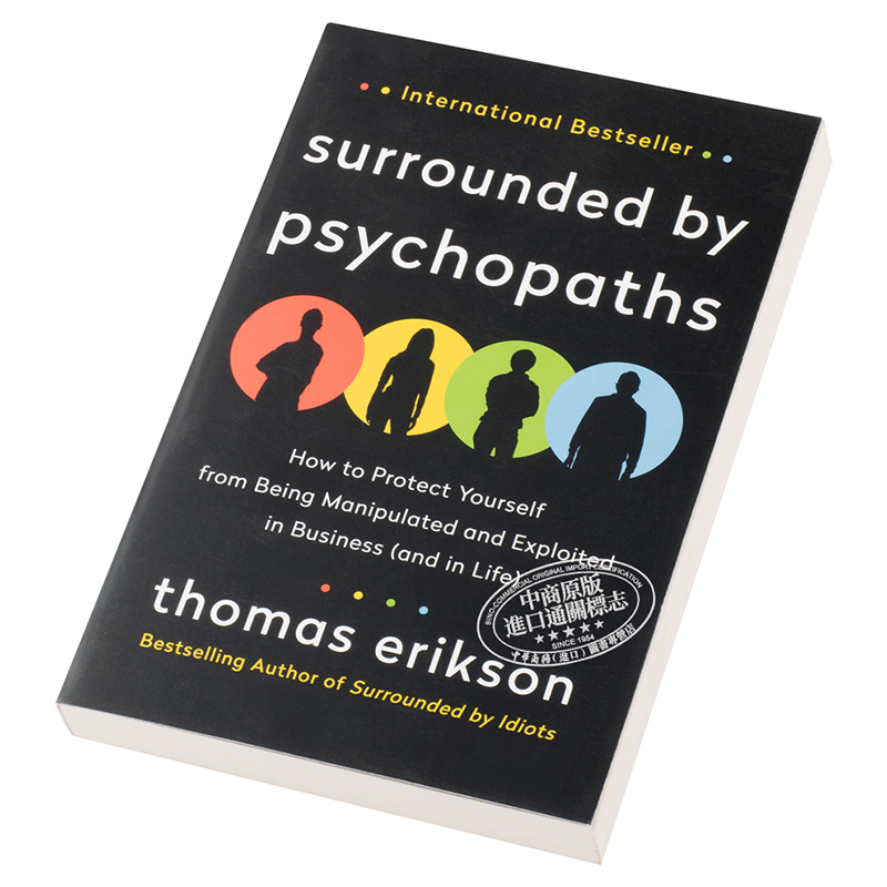 现货 Surrounded by Psychopaths英文原版被精神病患者包围 Thomas Erikson【中商原版】-图1