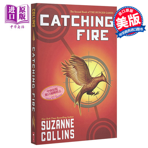 饥饿游戏2 The Hunger Games2 英文原版 Suzanne Collins 苏珊 柯林斯 同名热映电影 【中商原版】 - 图0