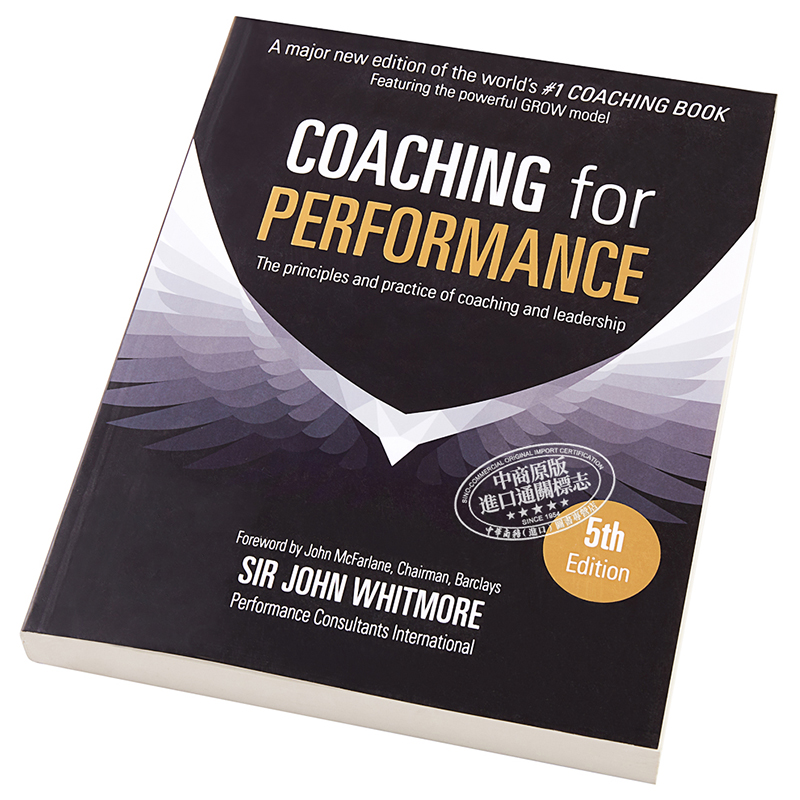 现货 高绩效教练 原书第5版 英文原版 Coaching for Performance 5 edition Sir John Whitmore【中商原版】 - 图1