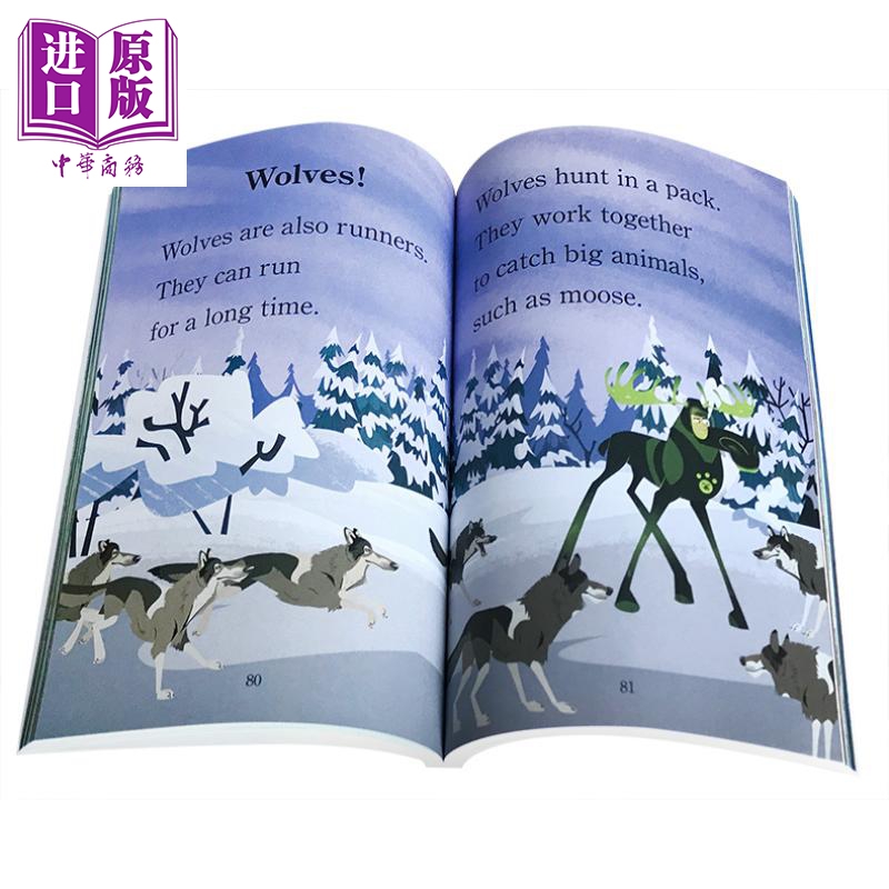 动物兄弟Step Into Reading2：5 Wild Creature Adventures 阅读进阶2级动物兄弟5个冒险故事儿童科普平装英文原版3-6岁 中商 - 图2