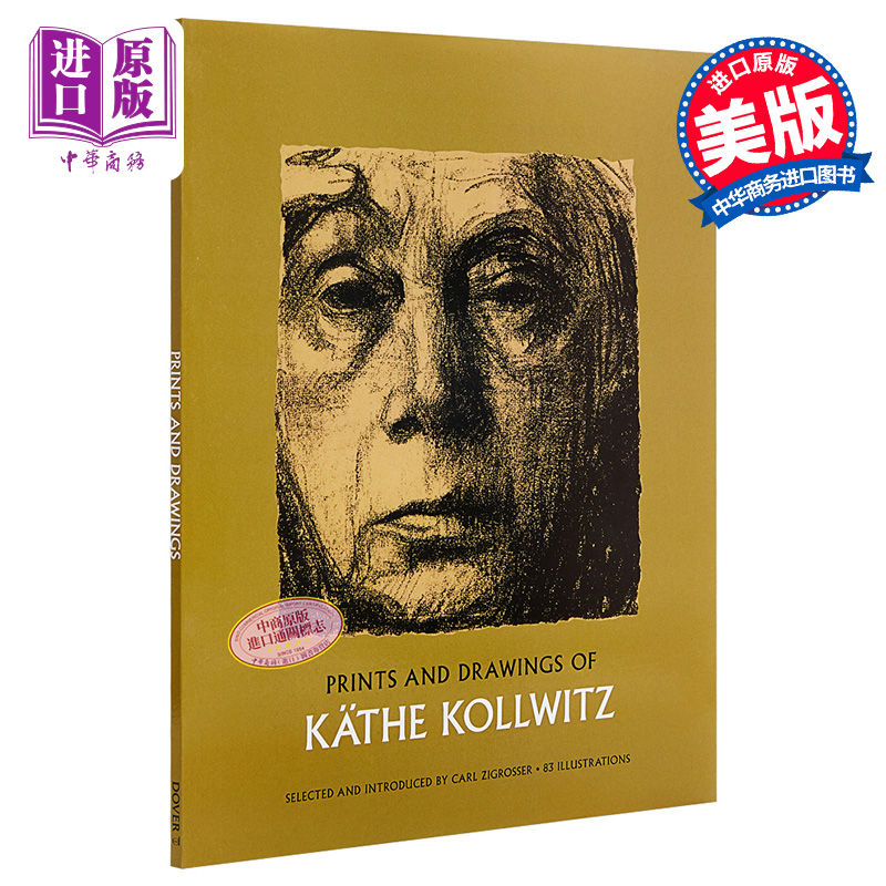 现货 Kathe Kollwitz柯勒惠支 Prints&Drawings进口艺术版画绘画作品【中商原版】-图0