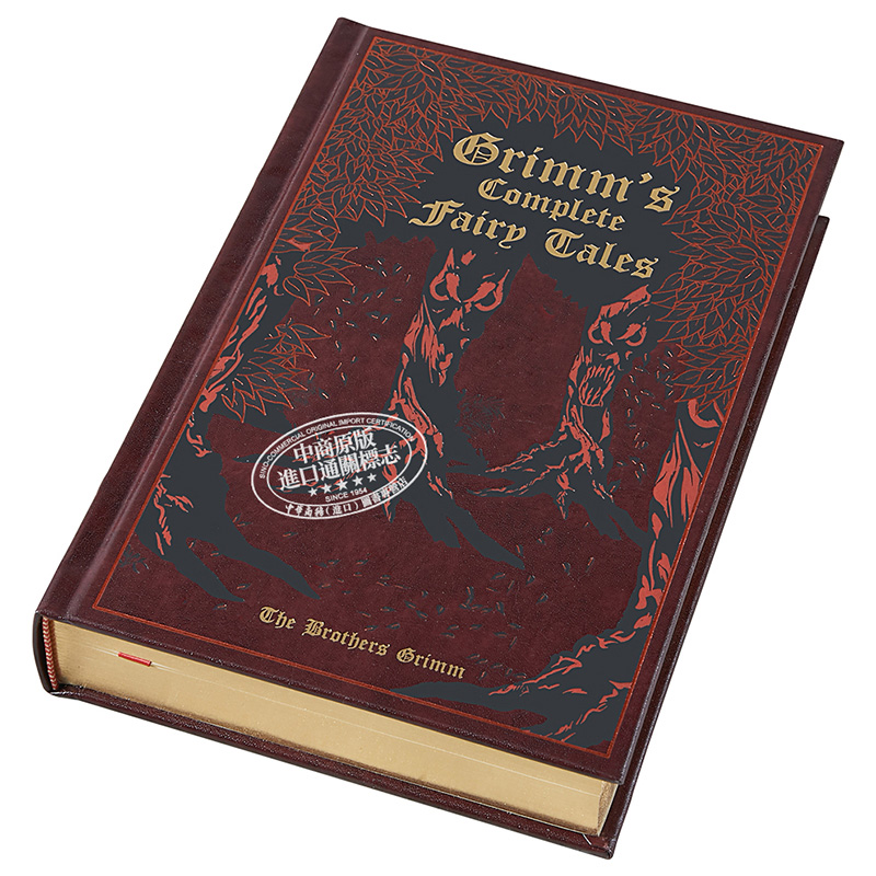 现货 Leather Bound Classics 格林童话 全集 英文原版 Grimm's Fairy Tales 经典儿童文学 格林兄弟 Brothers Grimm【中商原版】 - 图1