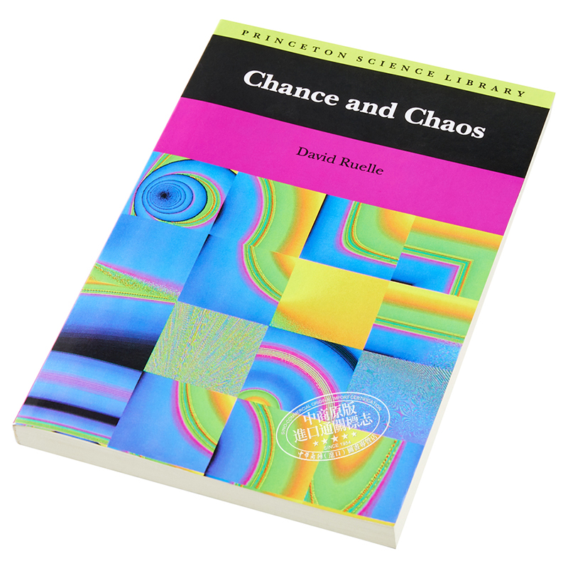 吕埃勒 机遇与混沌 英文原版 Chance and Chaos David Ruelle 豆瓣高分 Princeton Science Library 数学 物理 科普【中商原?